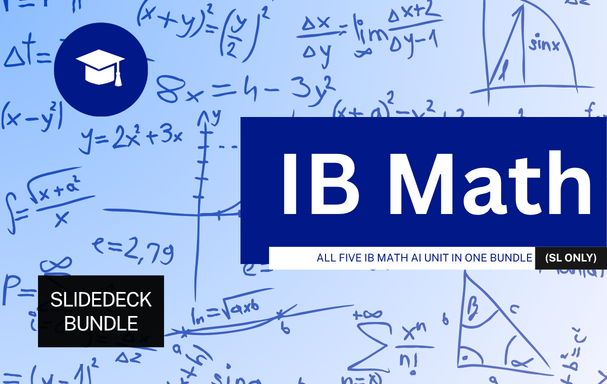 Cover image for IB Maths AI - All Five Unit Slidedeck Bundles (SL only)