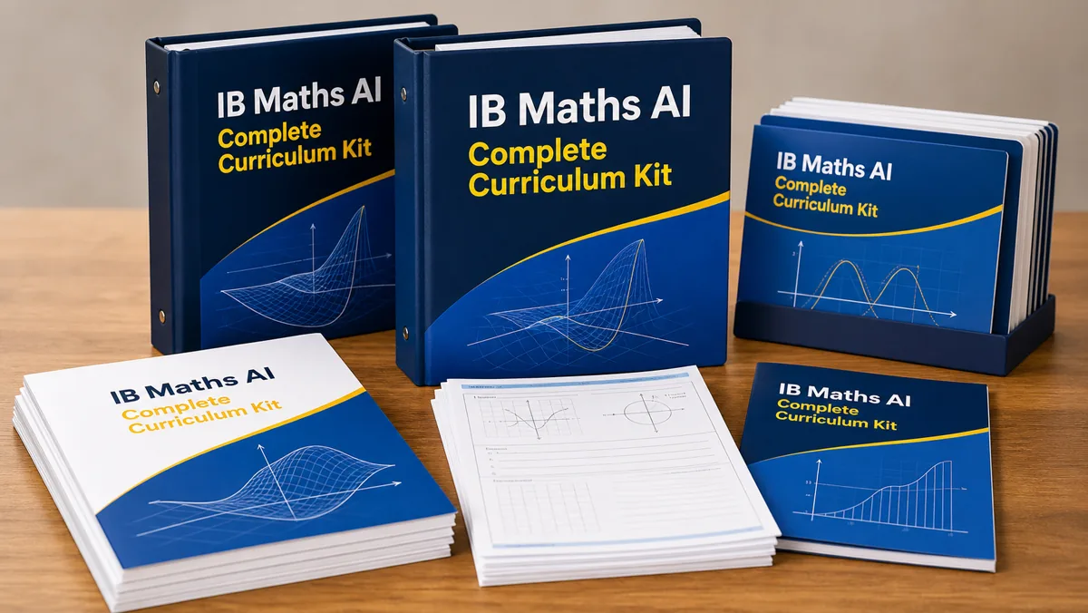 Cover of IB Maths AI Complete Curriculum Kit